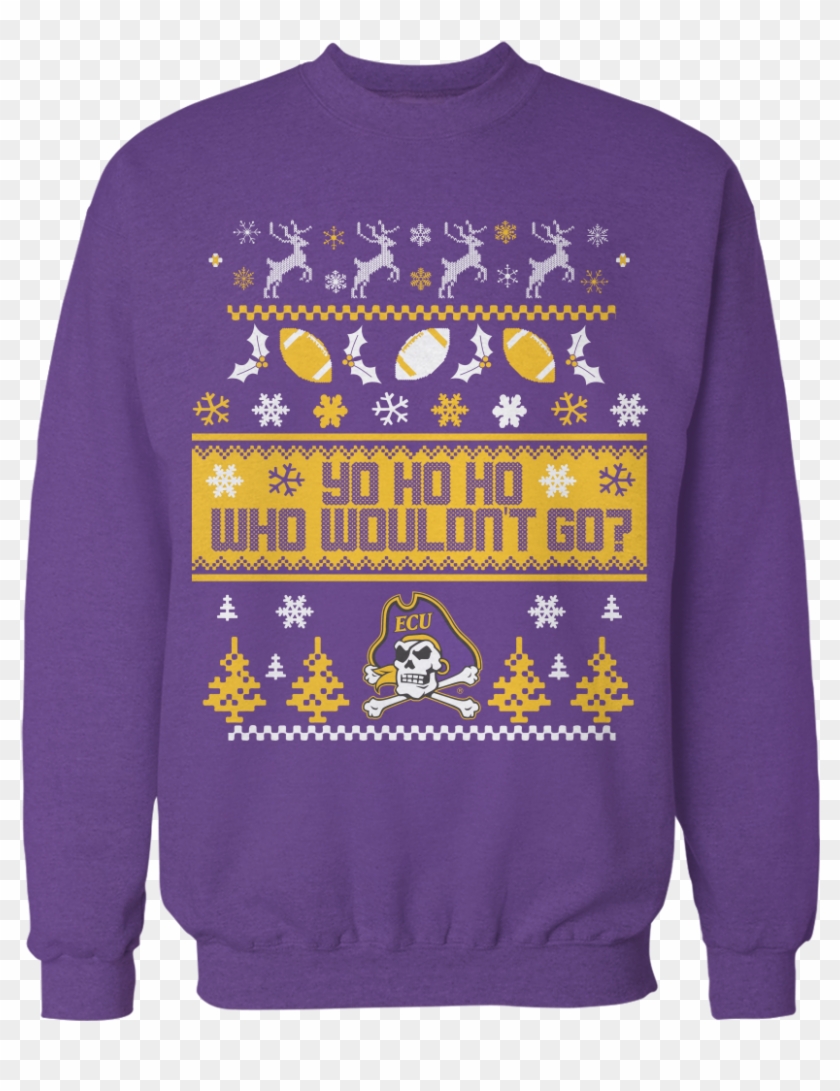 Yo Ho Ho Who Wouldn't Go - Snowboard Ugly Christmas Sweater Clipart