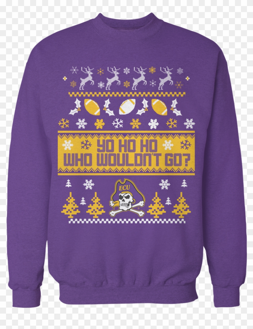Yo Ho Ho Who Wouldn't Go - Snowboard Ugly Christmas Sweater Clipart #3866812