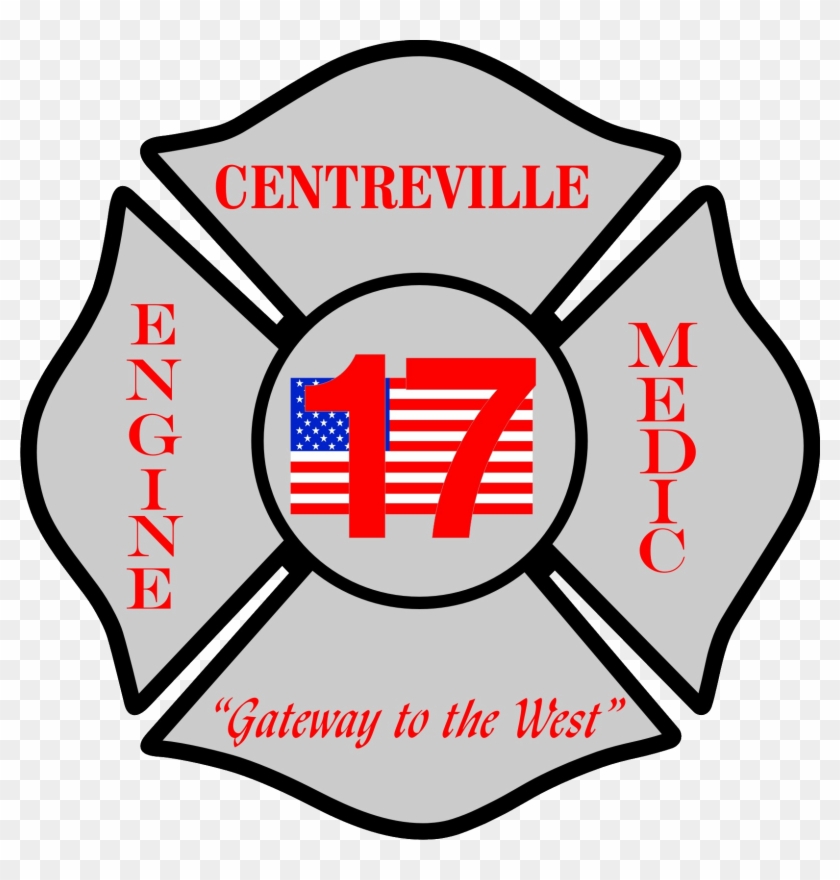 Fire Department Logo - Black And White Clipart