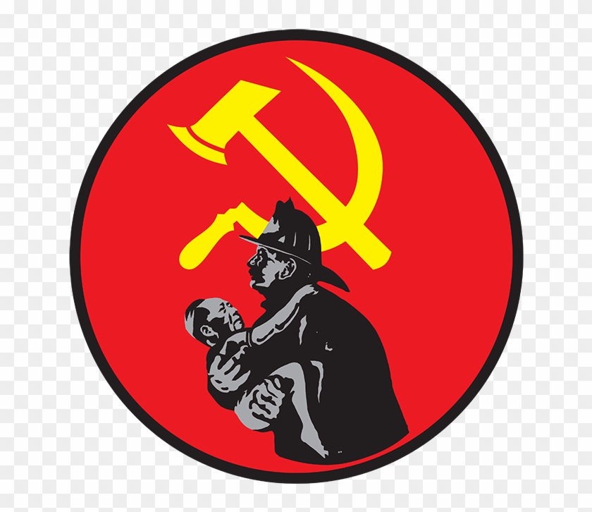 Socialist Fire Dept - Hammer And Sickle Clipart #3867411