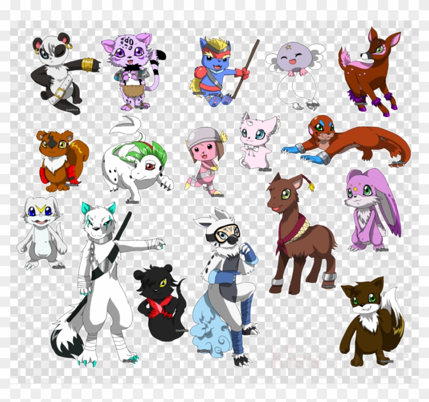 Digimon , Png Download - Cartoon Clipart #3867596