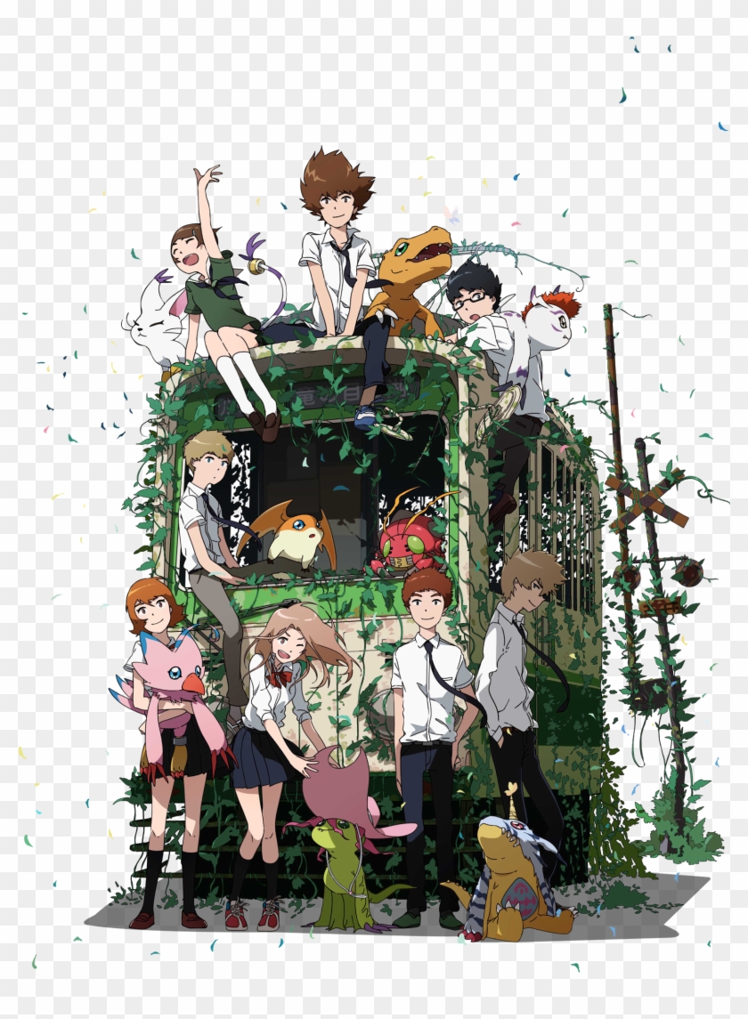 Pemeran Digimon Adventure Tri , Png Download - Digimon 20th Anniversary Anime Clipart