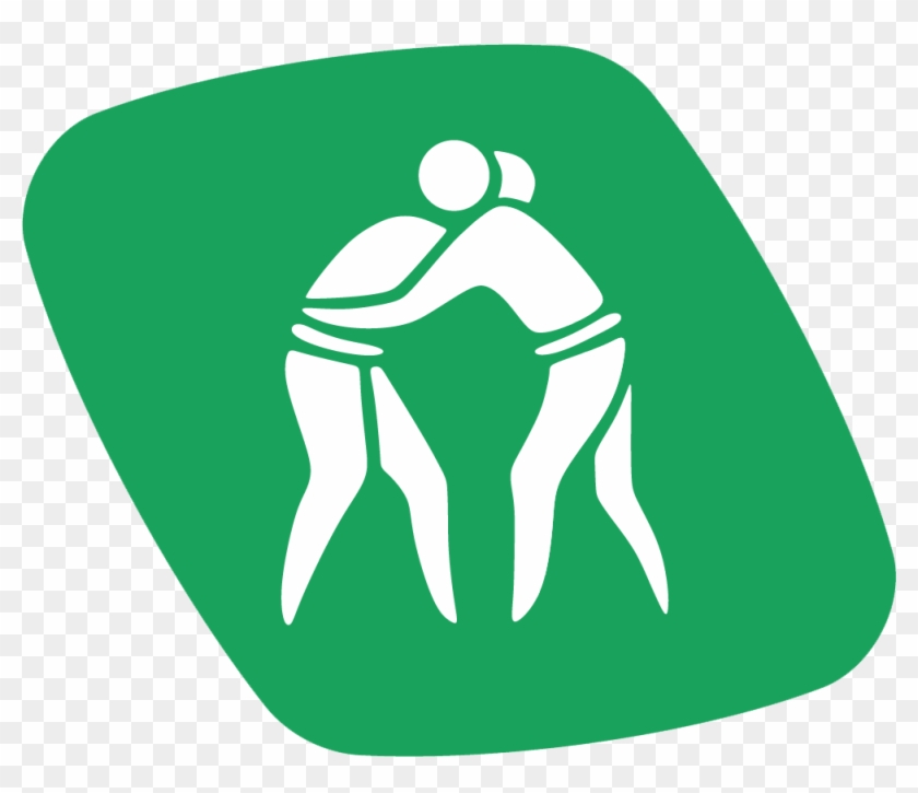 Wrestling Clipart Wrestling Indian - Belt Wrestling Logo - Png Download #3868017