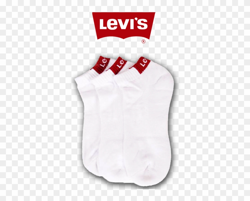 ~levis White Ankle Socks Pack Of - Levis Clipart
