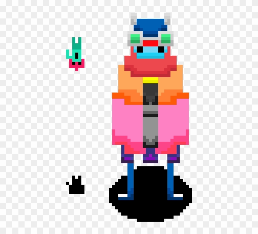 Hyper Light Drifter - Hyper Light Drifter Character Pixel Clipart