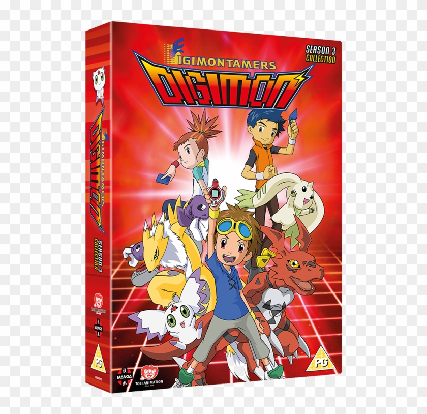 Digimon Tamers - Digimon Tamers Cover Dvd Clipart #3868888