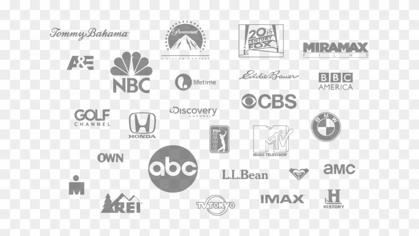 Visiting Productions Logos - Line Art Clipart #3869113