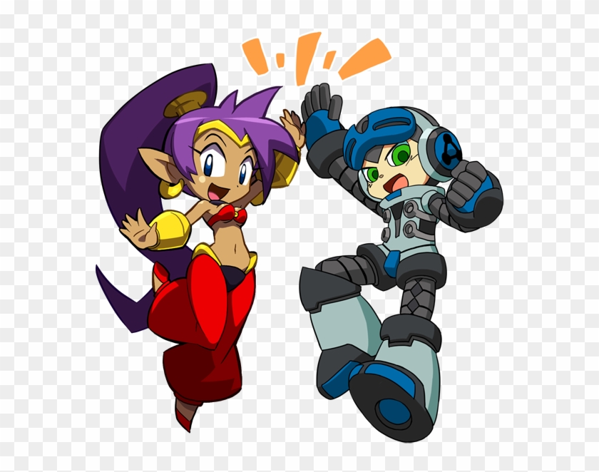 Shantae And Hyper Light Drifter - Shantae Mighty No 9 Clipart