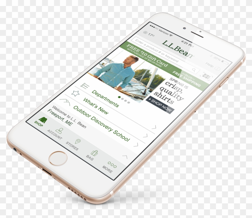 Bean Mobile App Design - Mobile App List Option Clipart