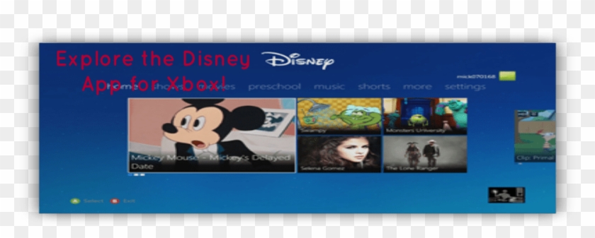 Disney App For Xbox 360 App Pinterest - Not Quite Human Ii (1989) Clipart
