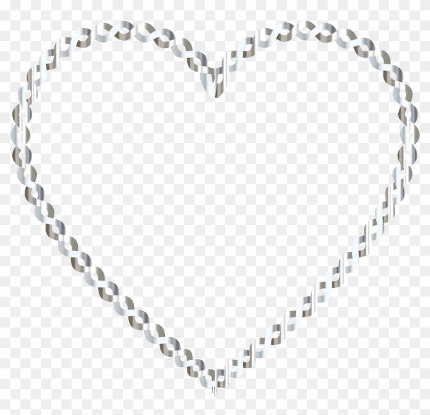 White Heart Clipart No Background - White Heart Clipart With No Background - Png Download #3870009