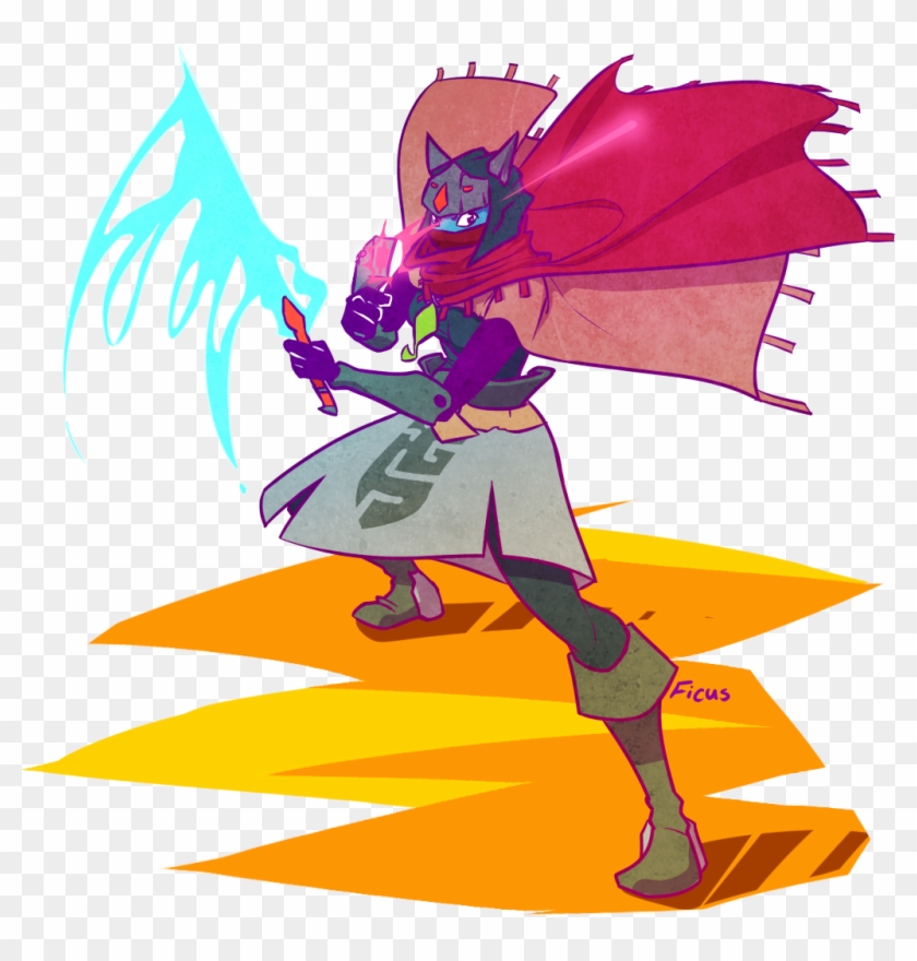 Hyper Light Drifter Woman - Female Hyper Light Drifter Clipart #3870057