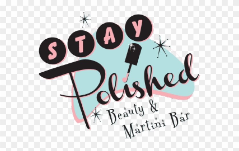 Nails Clipart Polished Nail - Stay Polished Beauty & Martini Bar - Png Download