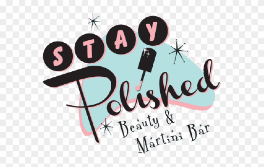 Nails Clipart Polished Nail - Stay Polished Beauty & Martini Bar - Png Download #3870261