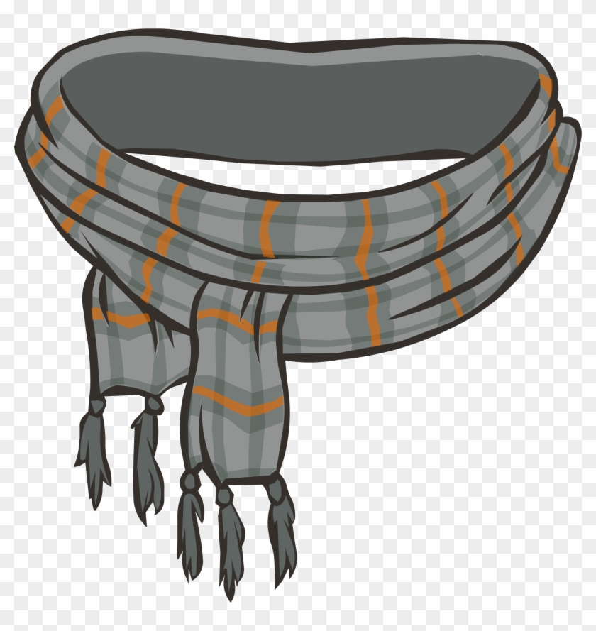 Scarf Clipart Club Penguin - Bufanda Club Penguin - Png Download