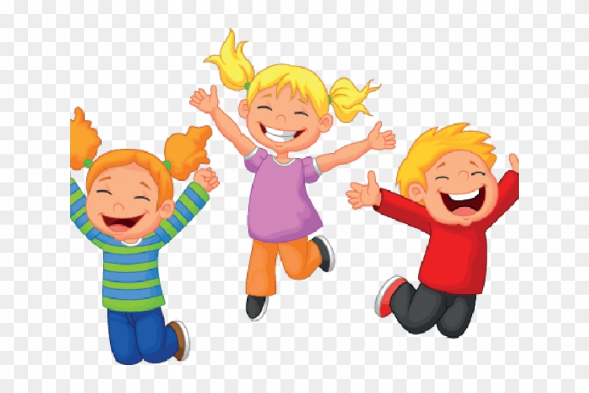 Cartoon Clipart Child - Kid Happy Vector - Png Download #3870552