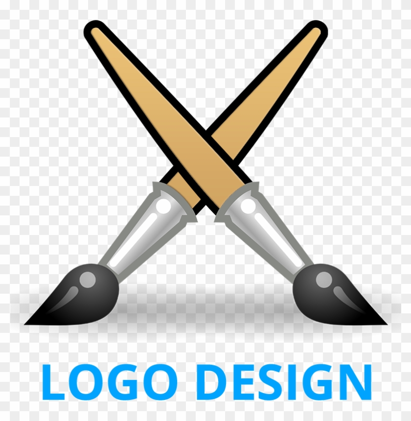 Mascot Logo Design - Microsoft Paint Brush Tool Clipart #3870670