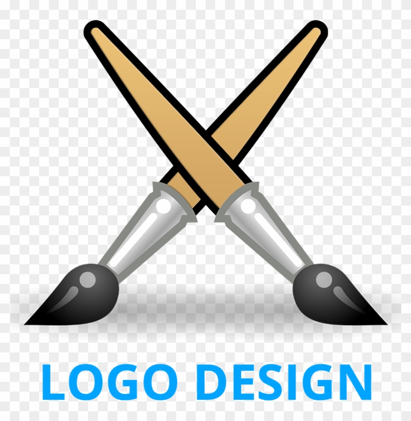 Mascot Logo Design - Microsoft Paint Brush Tool Clipart