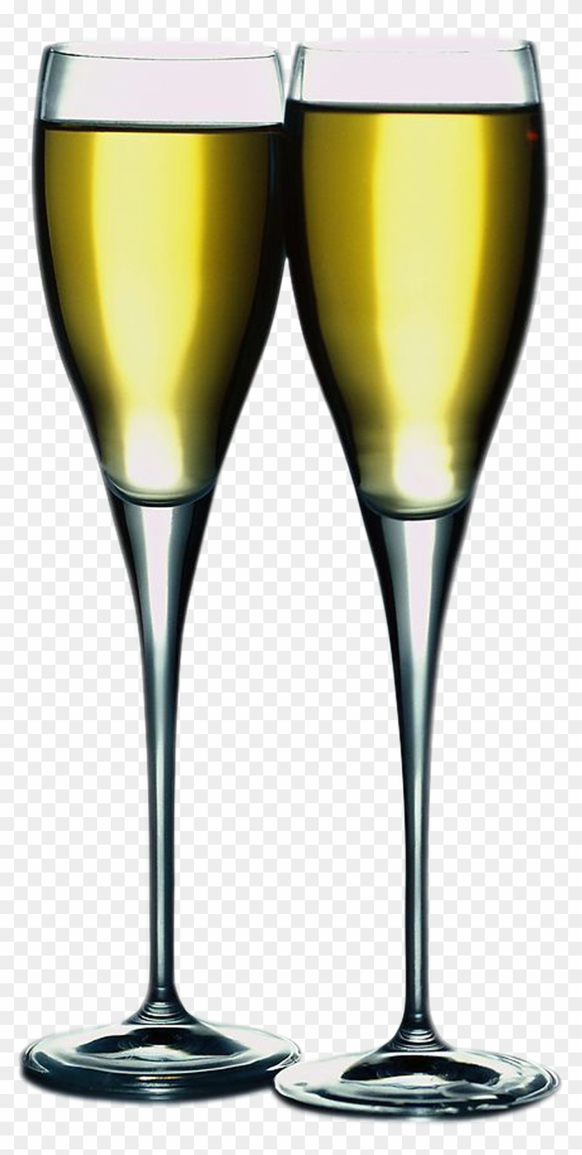 Glass Of Champagne Png - Champagne Stemware Clipart #3870772