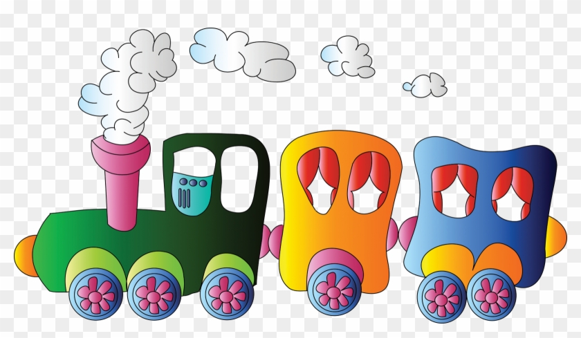 Juguetes Clipart Photoshop Fondos De - Train Kids Clipart - Png Download #3871174