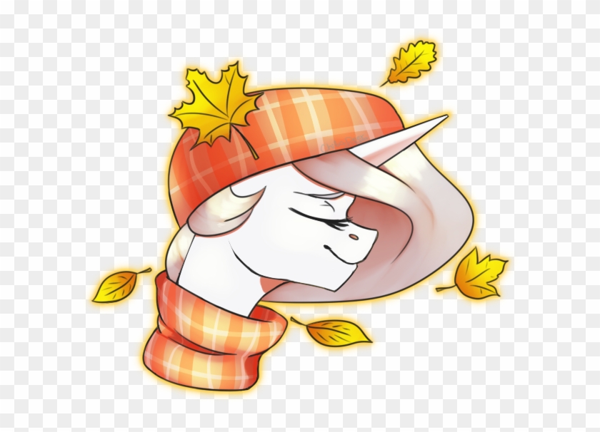 Scarf Clipart Autumn Clothes - Cartoon - Png Download #3871217