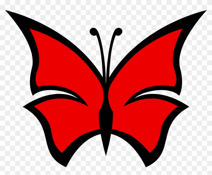 Clipart Red Butterfly Cliparts Free Download Clip Art - Butterfly Clip Art - Png Download