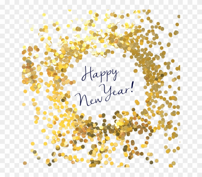 Happy New Year 2018 Transparent Clipart New Year Santa - Happy New Year Transparent - Png Download #3871779