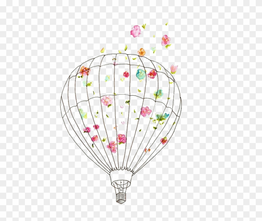 Balloon Illustration, Illustration Art, Balloon Wall, - Cute Flower Drawings Clipart #3871942