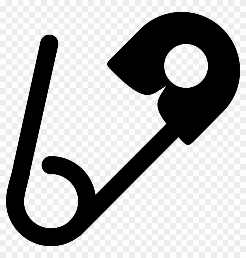 Icon Free Download Png - Safety Pin Icon Clipart #3872060