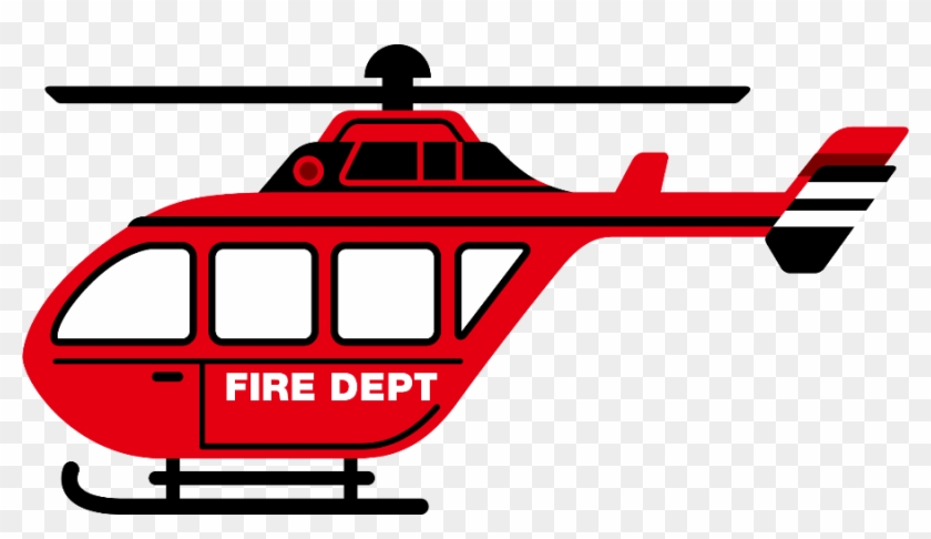 Bombeiros E Polícia - Police Helicopter Clipart Png Transparent Png #3872558