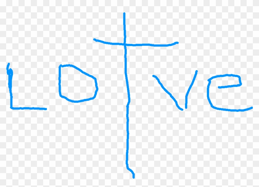 Cross - Drawing - Cross Clipart #3872860
