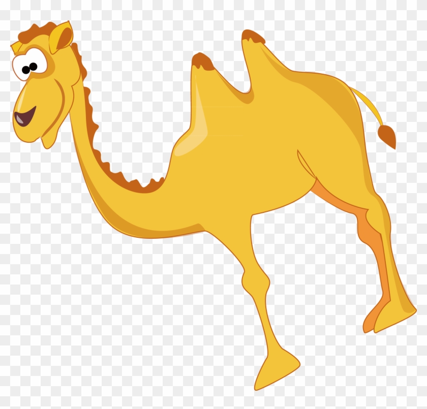 Dromedary Yellow Clip Art - Animals - Png Download #3872967