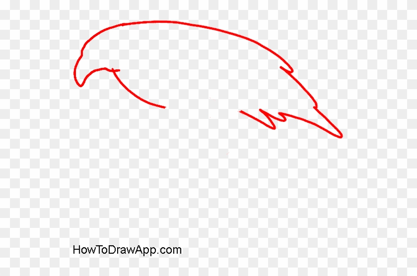 How To Draw An Eagle - Ok Google Как Нарисовать Орла Clipart