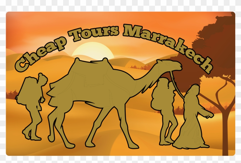 Camel Clipart Palm Tree - Arabian Camel - Png Download