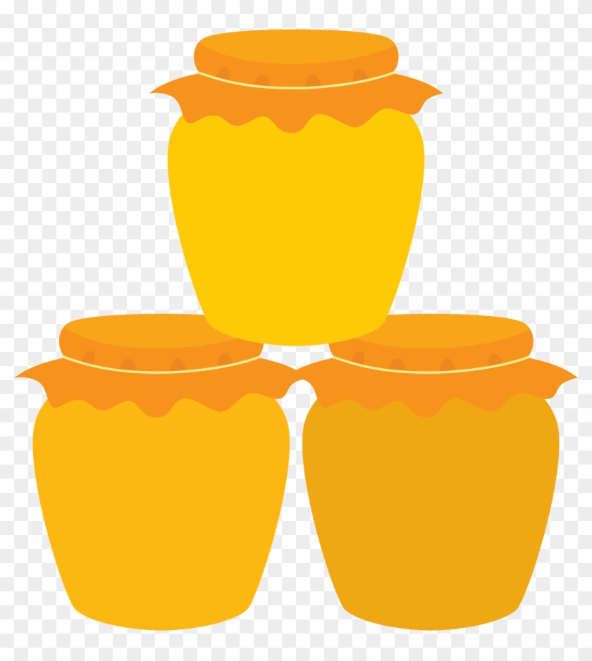 Curious About Our Services - Cartoon Honey Pots Clipart #3873487