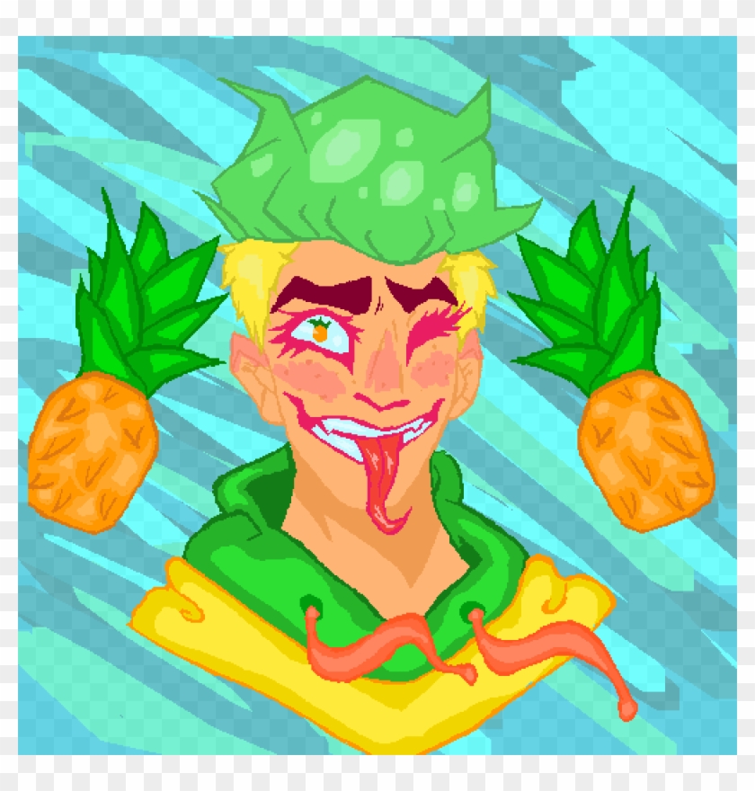 Pineapple - Illustration Clipart #3873678