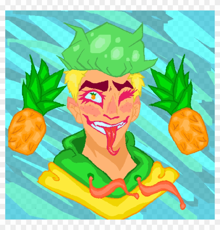 Pineapple - Illustration Clipart
