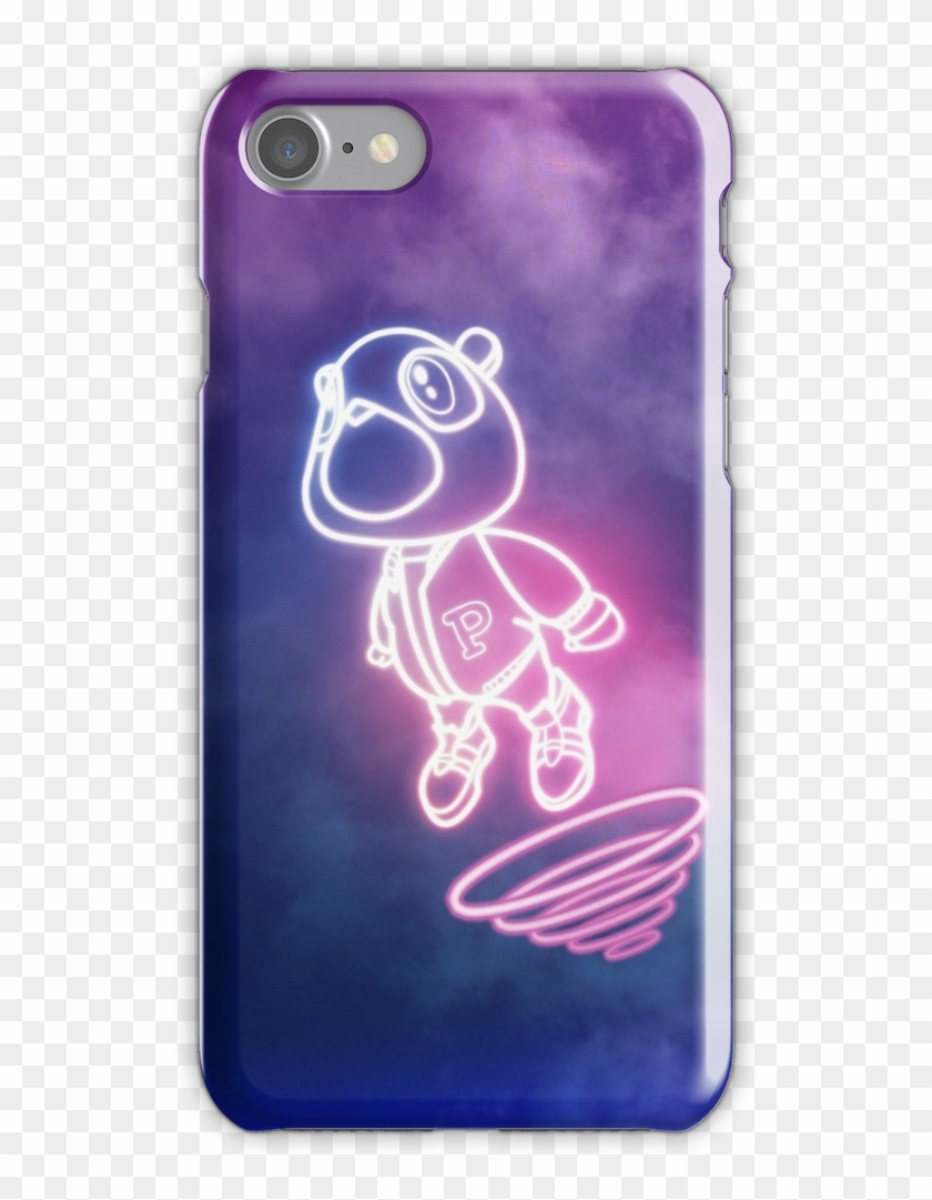 Kanye West Graduation Bear Iphone 7 Snap Case - Kanye West Bear Background Clipart