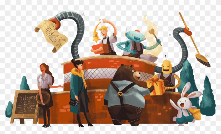 Automate Processes But Never Relationships - Cartoon Clipart