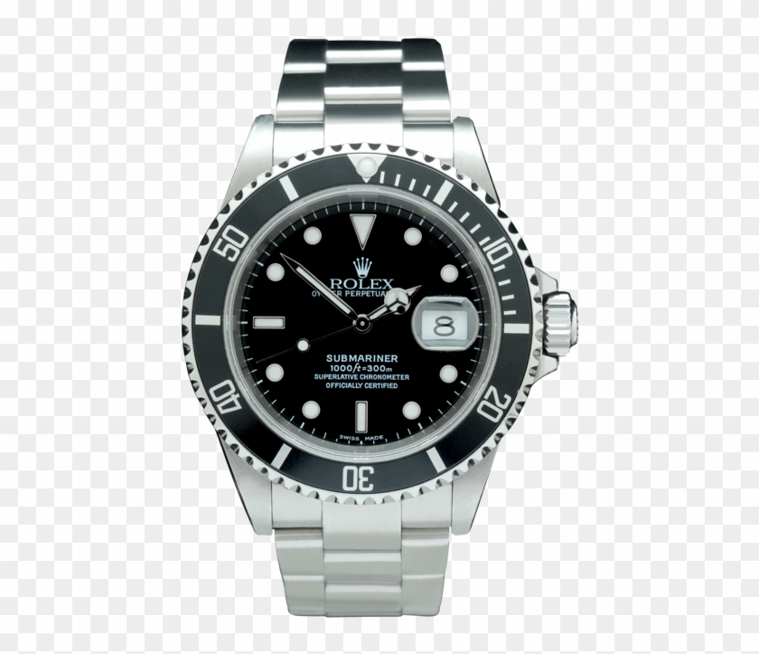 Rolex Submariner 18k Yellow Gold Black Dial Engraved - Rolex Submariner Clipart