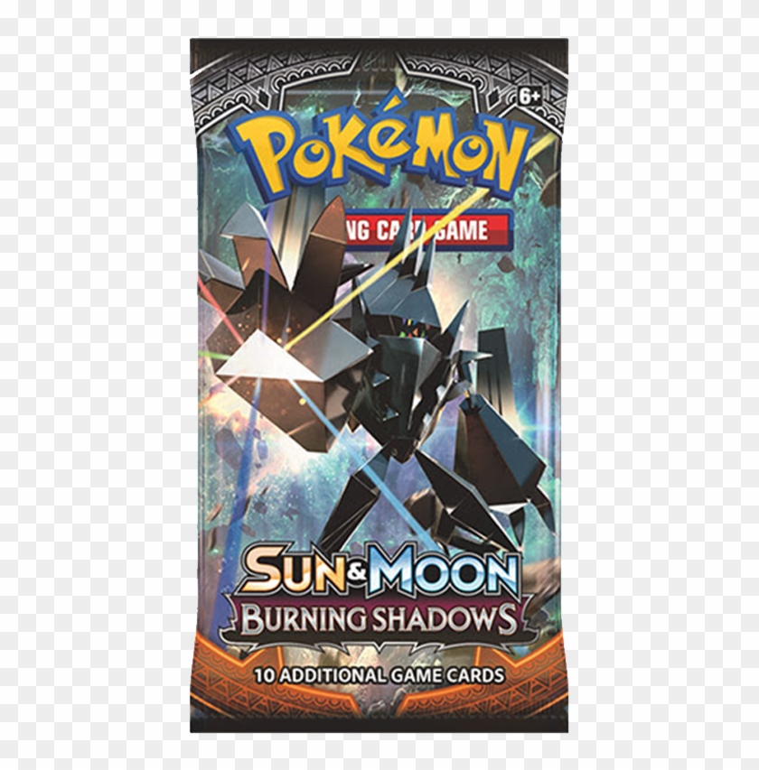 Pokemon Tcg Sun & Moon Burning Shadows Booster Packs - Sun And Moon Burning Shadows Clipart