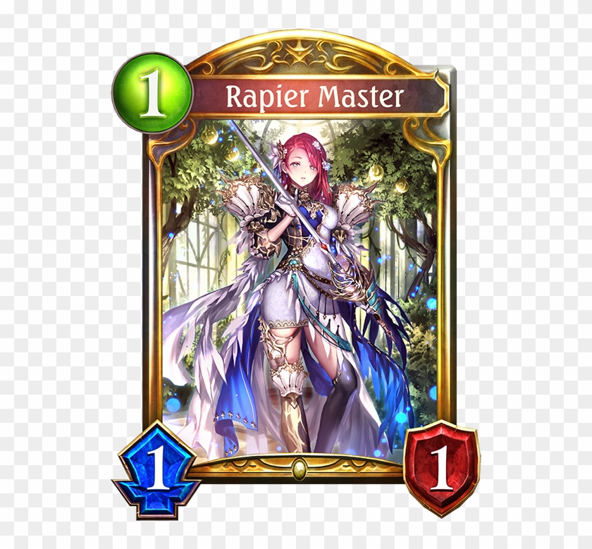 Core Cards - Rapier Master Shadowverse Clipart #3874164