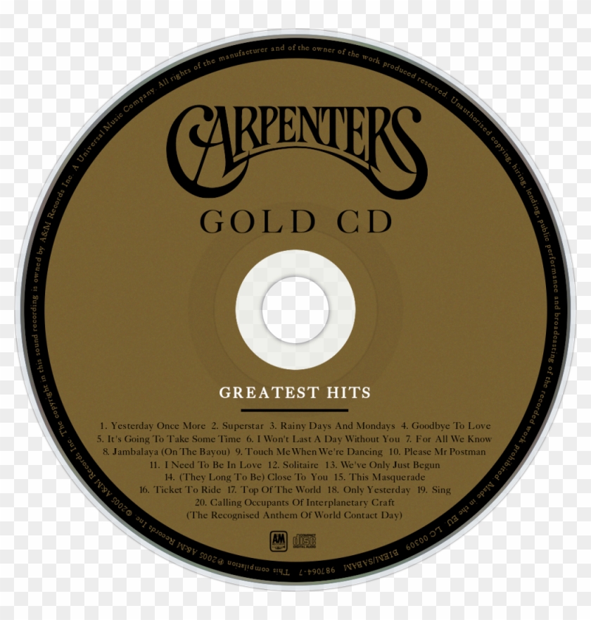 Gold Greatest Hits 56f3a7ccb35e7 - Carpenters Gold Greatest Hits Clipart #3874364