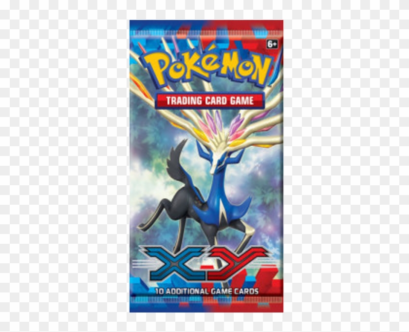 Pokemon Xy Trading Card Game Booster Pack - Pokemon Evolution Pack Cards Clipart