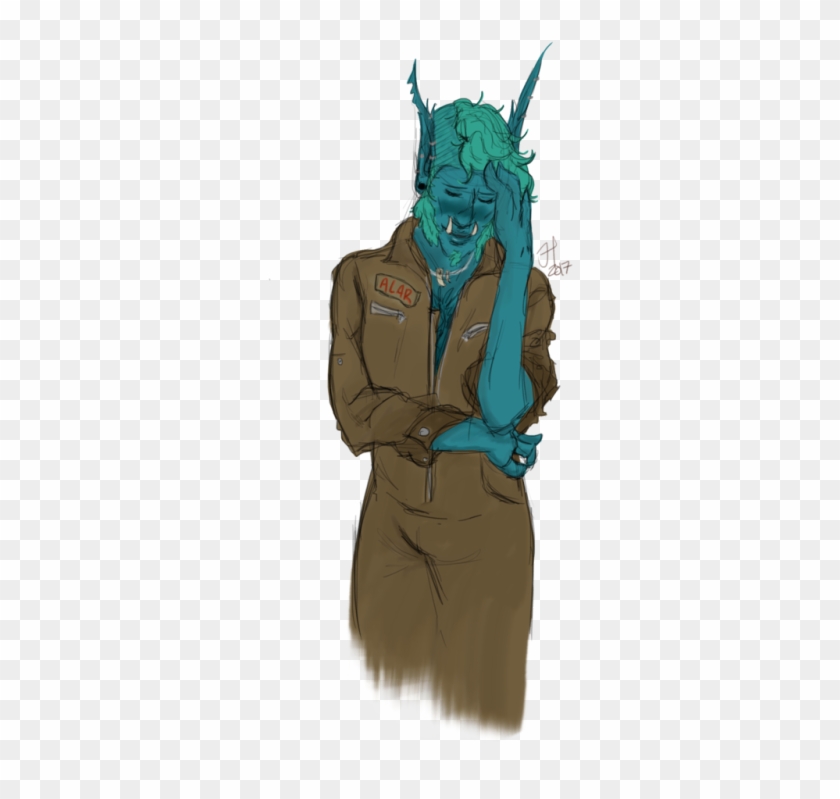 Missed Drawing His Troll Form So Here We Go - Illustration Clipart