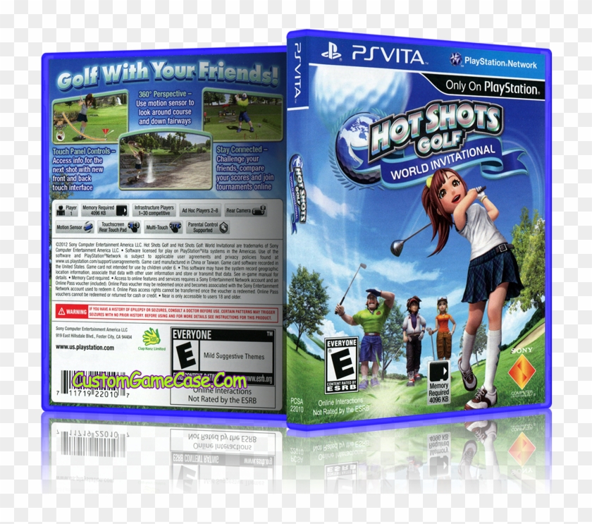 Hot Shots Golf - Online Advertising Clipart #3875210
