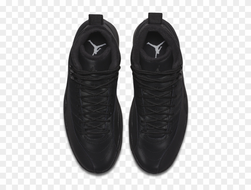 Air Jordan 12 Winterized Black - Jordan 12 Winterized Black Clipart