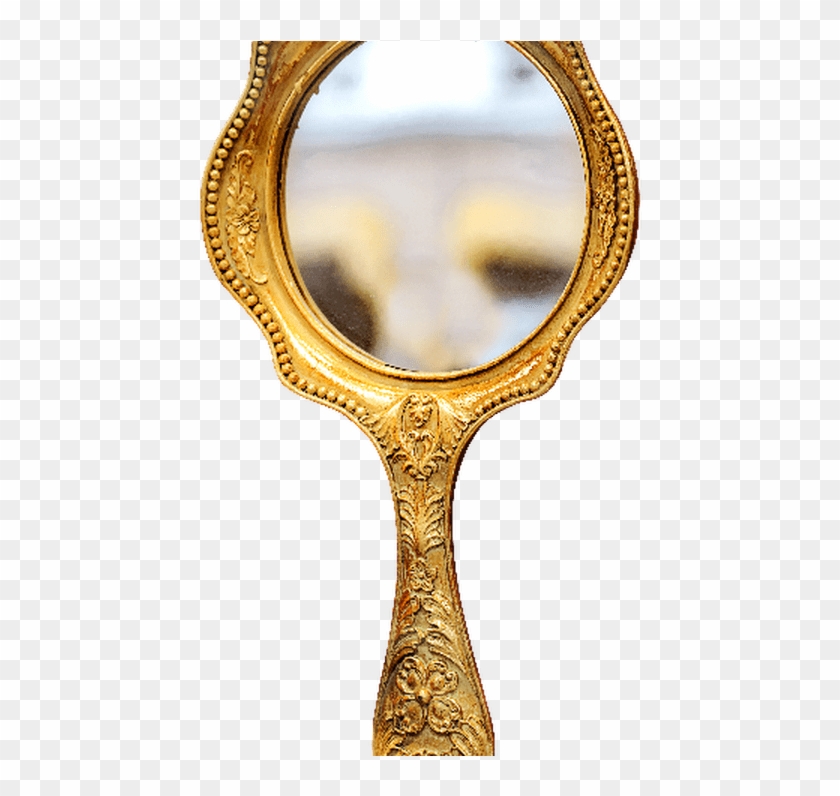 19 Vintage Hand Mirror Svg Royalty Free Huge Freebie - Brass Clipart