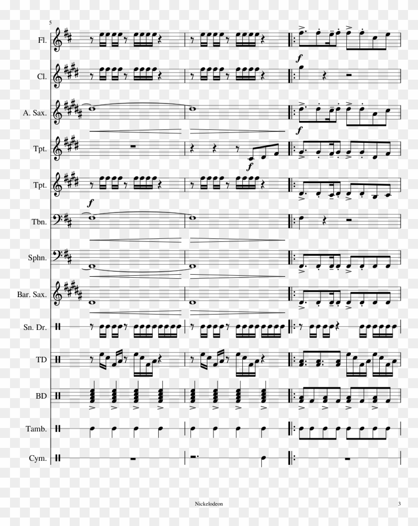Jellyfish Jam Sheet Music Composed By Brad Carow 3 - Jellyfish Jam Sheet Music Piano Clipart
