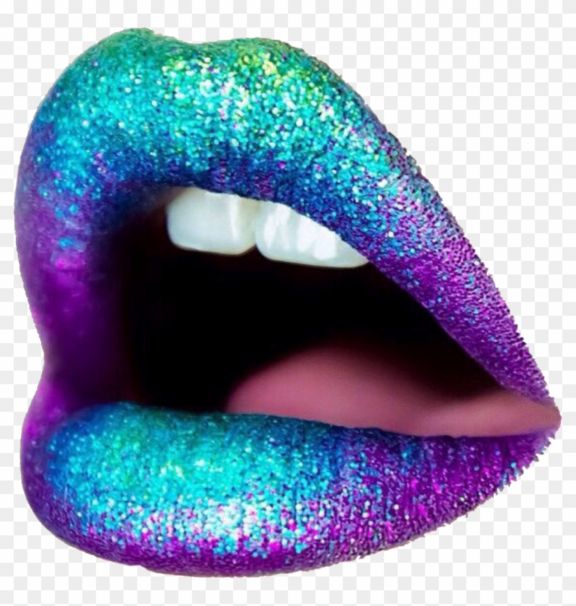 #sclips#lips #lipsticks #violet #freetoedit<br>#remixit - De Labios Fantasia - Png Download #3876801